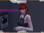 Preview 3 of The Sims Ep.1 Step sister fucks little nerd step brother and gets pregnant
