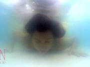 Preview 3 of Outdoor sex. Fuck a whore in the mouth and pussy when she is underwater! 3