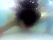 Preview 6 of Outdoor sex. Fuck a whore in the mouth and pussy when she is underwater! 3