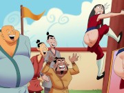 Preview 2 of Disney Mulan | Conquered Hearts | All Sex Scenes