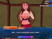 Preview 4 of Disney Mulan | Conquered Hearts | All Sex Scenes