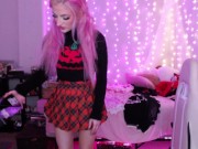 Preview 3 of Mini Skirt Modelling Try On Haul