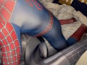 Preview 4 of Spider-Man fucks spider girl - OF handcuffdaddy