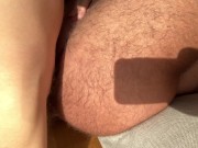 Preview 4 of FUCKING MY FISTED BIG HAIRY ASSHOLE BREED CUM CUMSHOT CUMFIST