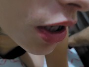 Preview 5 of swallowing and sucking, the giant and pulsating dick of the - Blowjob and anal ( SCENE 1 ) - Fah17cm