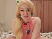 Preview 4 of Stripping and fucking you in my peach cosplay