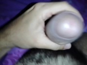 Preview 1 of Rich handjob with a gifted male