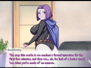 Preview 6 of Waifu Hub S2 - Adult Raven from Teen Titans [ Parody Hentai game PornPlay ] Ep.1 Raven stripped