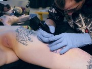 Preview 2 of The Ceo does Kinkykushkittys Pentagram tattoo (Pussy View)