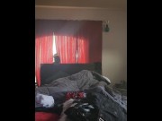 Preview 2 of Waking up my husband to BJ and Cowgirl