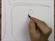Preview 2 of How to draw a lonely girl drawing pencil Tutorial