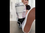 Preview 4 of Stroke Your Dick to Gwen's Soft, Sweaty, Wrinkled Soles! - Vol 3 (HD PREVIEW)