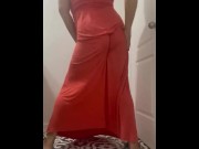 Preview 3 of Late night practice ass shaking boredom- bounce small ass