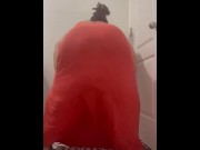 Preview 6 of Late night practice ass shaking boredom- bounce small ass