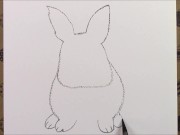 Preview 3 of How to draw cute rabbit pencil drawing video
