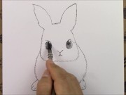 Preview 6 of How to draw cute rabbit pencil drawing video