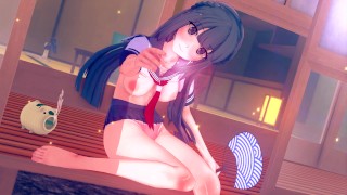 DREAMLIKE TIME WITH SHOUKO MAKINOHARA ✨ BUNNY GIRL SENPAI HENTAI