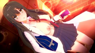 INTENSE SEX WITH RIO FUTABA 💫 BUNNY GIRL SENPAI HENTAI