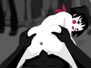 Preview 2 of Mime public sex hentai anime cartoon milf kunoichi mommy tits cumshot pussy butt plug