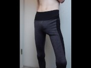 Preview 5 of Legging Try On With a Happy Ending.