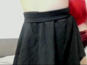 Preview 4 of Cute girl from next door want to grind your dick tonight under her mini skirt