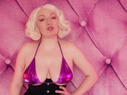 Preview 3 of Sissification FemDom POV video: sexy MILF dirty talk and humiliation (Arya Grander) training sissy