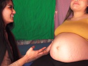 Preview 3 of Belly Rub the Stretch Marks (Pregnant Fetish)