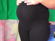 Preview 1 of A Pregnant Camel Toe