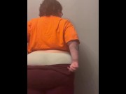 Preview 3 of BBW Quick Little Striptease Spanking Ass