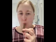 Preview 5 of Sucking on some chocolate