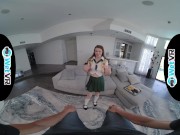 Preview 2 of WETVR First Creampie VR Porn Fuck With Girl Scout Mazy Myers
