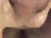 Preview 1 of Wanking cumming on my breasts
