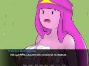 Preview 5 of Princesa Jujuba e seu primeiro Anal com Goblin - Hora de Aventura
