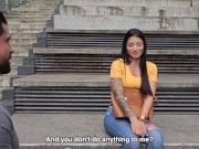 Preview 1 of Colombian girl agrees to fuck with a foreign stranger in Medellin Colombia gets a great creampie