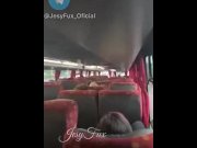 Preview 1 of Blowjob and fuck in a public bus