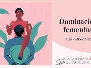 Preview 4 of Relatos para tocarme: Dominación femenina, me utiliza como juguete sexual 🎧
