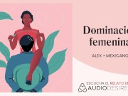 Preview 5 of Relatos para tocarme: Dominación femenina, me utiliza como juguete sexual 🎧
