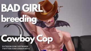 Big Tits Cop arrests Criminal and Makes him Fuck her Hard