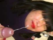 Preview 2 of The best amateur facial compilation !! Big cum on face....