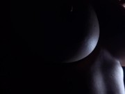 Preview 3 of Licking and sucking on perky nipples, MASSAGE THE BREASTS // SHE GETS A NIPPER ORGASM AND MOANS LOUD