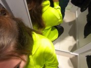 Preview 3 of The Consultant Likes To Suck The Cocks Of Customers In The Fitting Room Of The Store