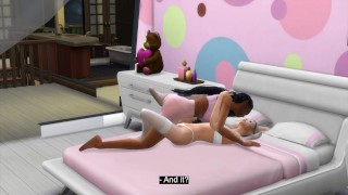 My Girlfriend Ate Me Out When My Mom Was At Home - Sims 4