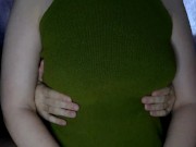 Preview 1 of My touch excites her so much that she wants to get out of my hands // Massage orgasm // Moaning