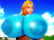 Preview 4 of Zelda Milky Boobs | Imbapovi