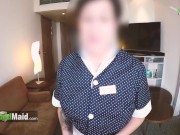 Preview 2 of They offer money to the hotel maid to have sex with her in exchange for money