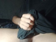 Preview 1 of Cannoli Canela Orgasm Motivation Big Dick Jerking Off Moaning DOUBLE CUMSHOT
