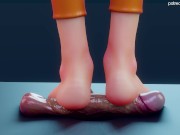 Preview 2 of Tracer's Cock Trample Session [Animation]