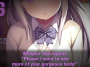 Preview 1 of Emilia Teaches You How To Eat Your Own Cummies Re:Zero Hentai Joi Cei (Femdom Edging Feet Pet Play)