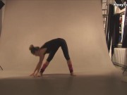 Preview 1 of Mashka Pizdaletova has saggy tits but flexible sexy body