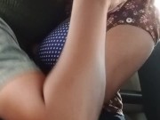 Preview 1 of Risky Public Fuck in Car - Big Boobs Disha Almost Caught By Neighbor